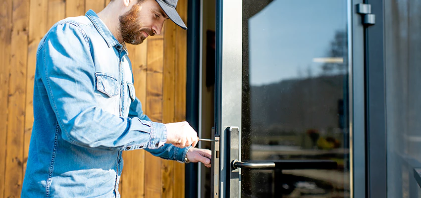 Frameless Glass Storefront Door Locks Replacement in Coachella, CA